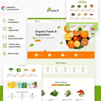 Ginyard - Unique Designs for Organic Businesses