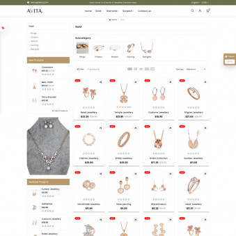 Avita - Elegant Themes for Jewelry Retailers