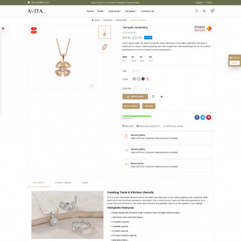 Avita - Elegant Themes for Jewelry Retailers