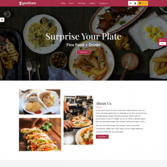geetham Innovative Templates for Fast Food Businesses