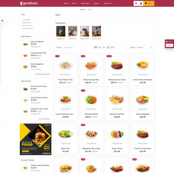geetham Innovative Templates for Fast Food Businesses