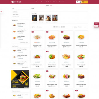 geetham Innovative Templates for Fast Food Businesses