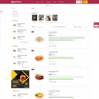 geetham Innovative Templates for Fast Food Businesses