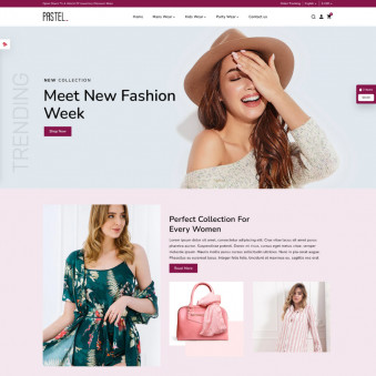 Pastel - Creative Templates for Fashion Brands