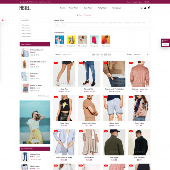 Pastel - Creative Templates for Fashion Brands