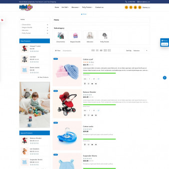 Minime Kids - Stylish Templates for Kids' Clothing Shops