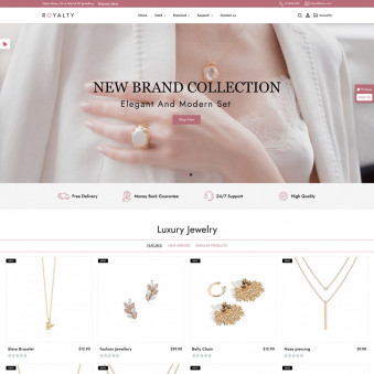 Royalty Templates for Luxury Jewelers
