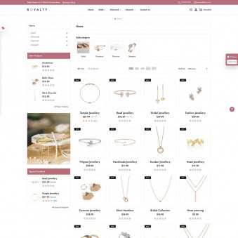Royalty Templates for Luxury Jewelers