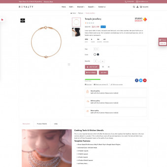 Royalty Templates for Luxury Jewelers