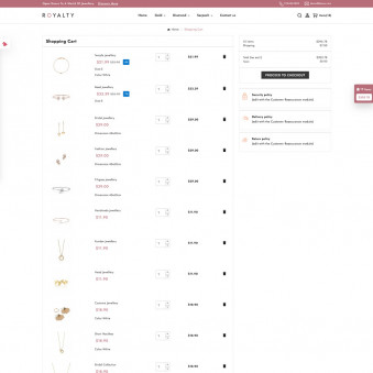 Royalty Templates for Luxury Jewelers