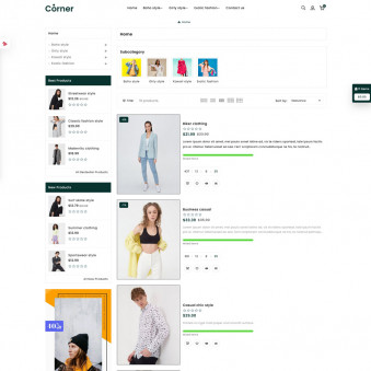 Corner Fashion - Journey into the Heart of High Fashion and Style