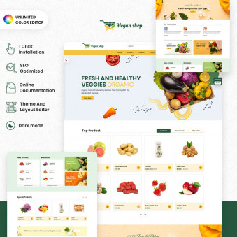 Fresh Vegan Groceries Every Day