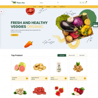 Fresh Vegan Groceries Every Day