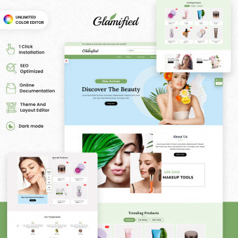 Glamified Perfection: Flawless Beauty Every Day