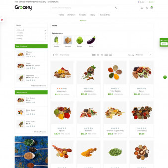 The Grocery Basket: Bringing Freshness Home