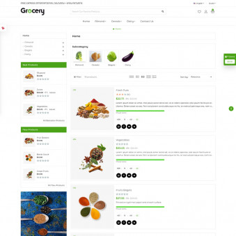 The Grocery Basket: Bringing Freshness Home