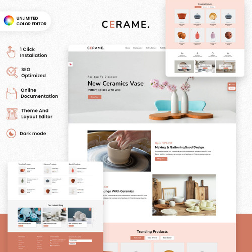 Cerame Artistry: Handcrafted for Timeless Beauty