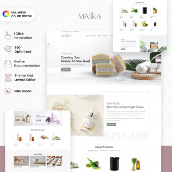 Malika - Luxurious Beauty Products for Flawless Skin