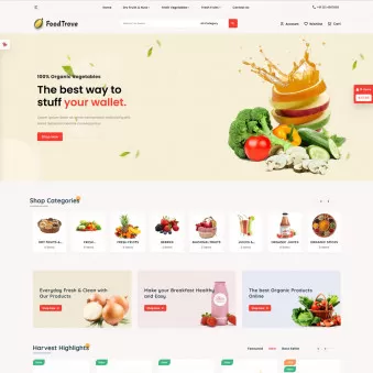 FoodTrove Bazaar - Your Daily Stop for Fresh Finds