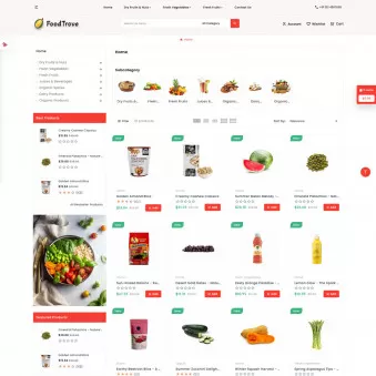 FoodTrove Bazaar - Your Daily Stop for Fresh Finds