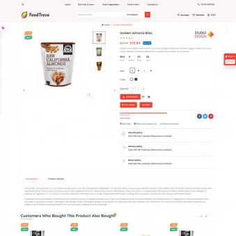 FoodTrove Bazaar - Your Daily Stop for Fresh Finds