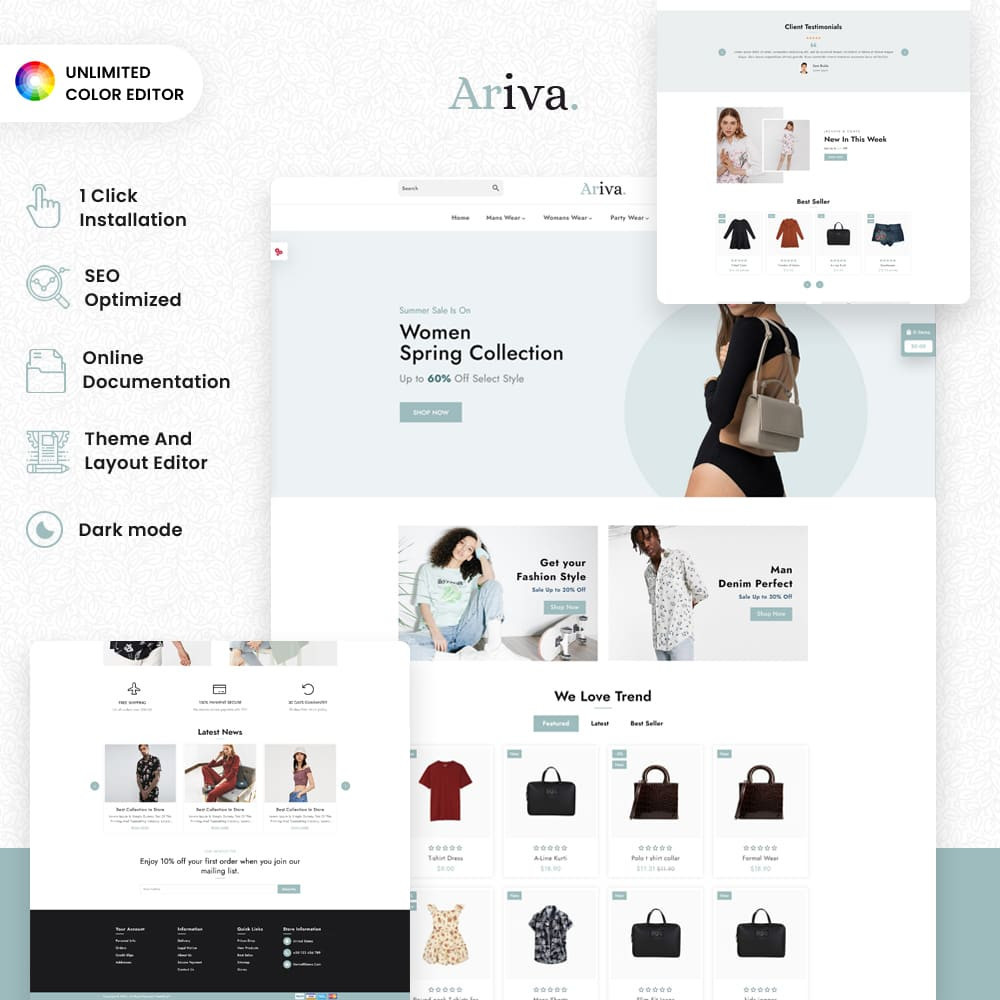 Ariva Fashion with a Modern Twist Ariva Fashion with a Modern Twist