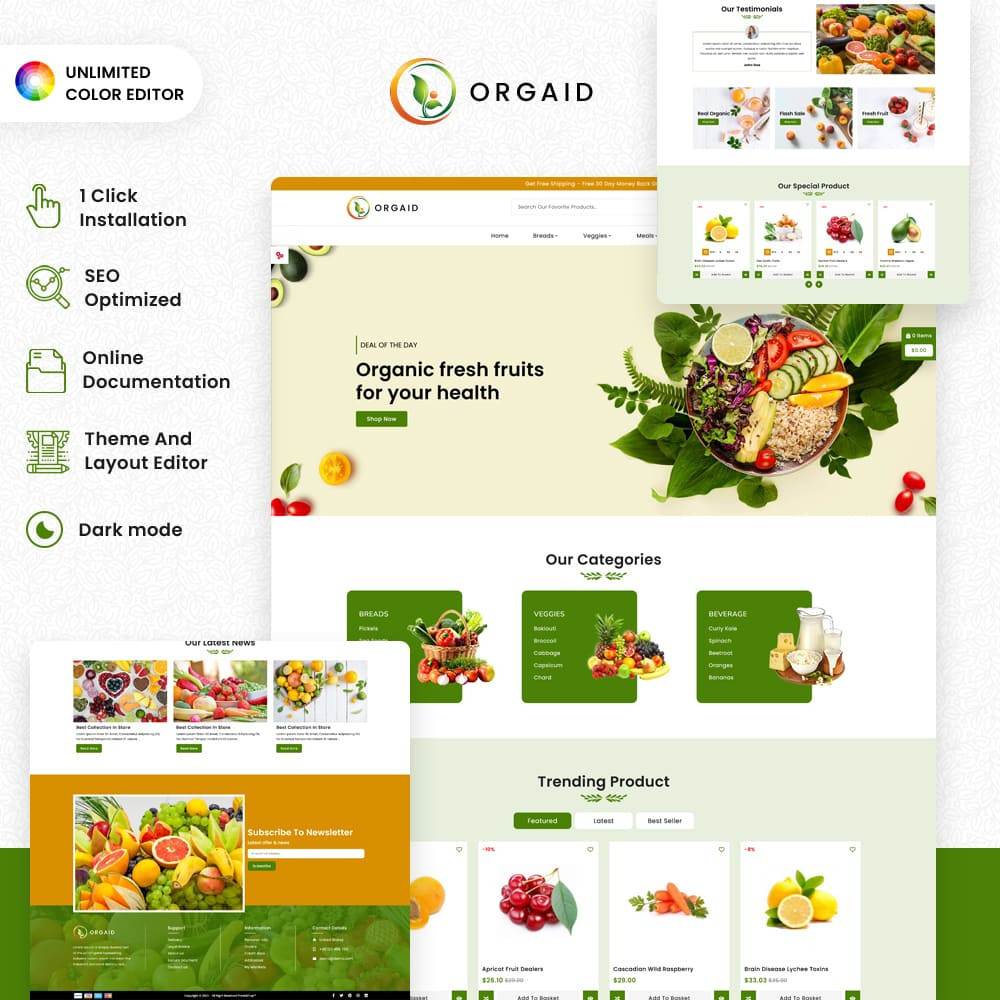 Orgaid Organic Products for a Balanced Life Orgaid Organic Products for a Balanced Life