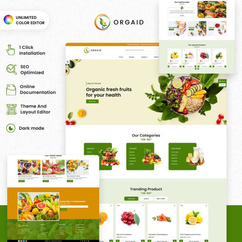 Orgaid Organic Products for a Balanced Life