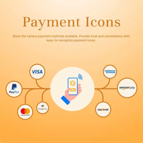 Payment Icons - Showcase Accepted Payment Methods