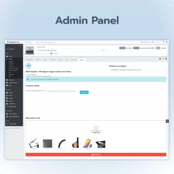 360 degree image rotation and videos