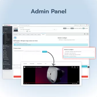 360 degree image rotation and videos