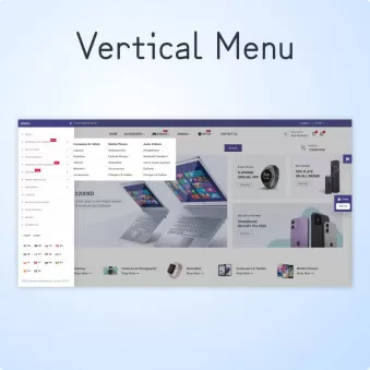 Vertical Menu