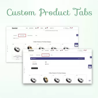 Custom Product Tabs