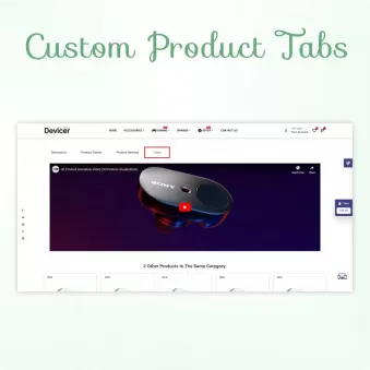 Custom Product Tabs