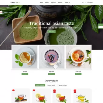 GrinTea - Honeyed Twilight by the Tea Fields