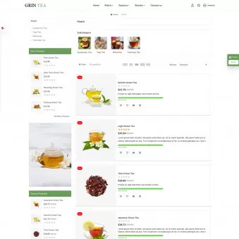 GrinTea - Honeyed Twilight by the Tea Fields