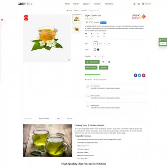 GrinTea - Honeyed Twilight by the Tea Fields