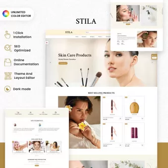 Stila - Golden Dewdrops and Satin Touches