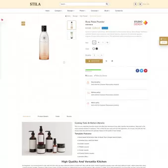 Stila - Golden Dewdrops and Satin Touches