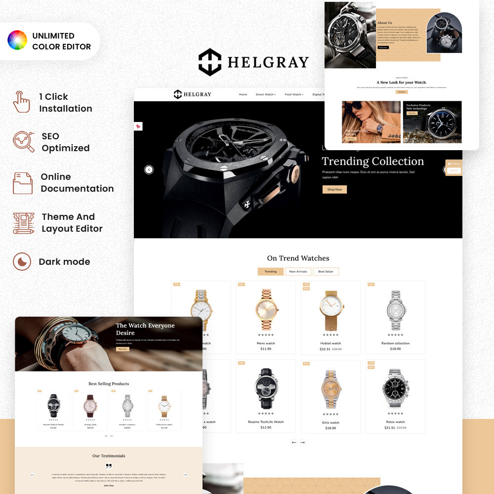 Helgray - Glimmering Timepieces Helgray - Glimmering Timepieces