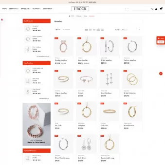 Urock Jewelry Crafted with Precision