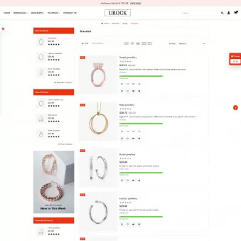 Urock Jewelry Crafted with Precision