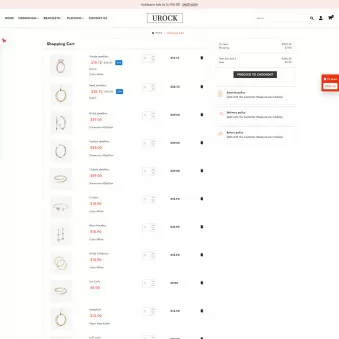 Urock Jewelry Crafted with Precision