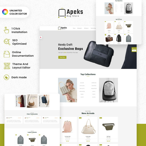 Apeks Bag Designed for Everyday Charm