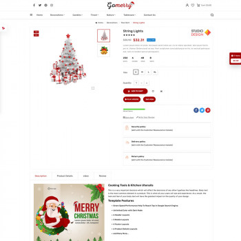Gomerry Beautiful Products for a Cozy Christmas