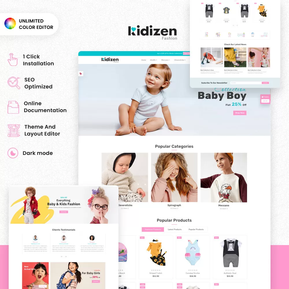 Kidizen - Fashionable Clothing for the Modern Kid