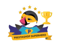 Prestashop Superhero Mascot
